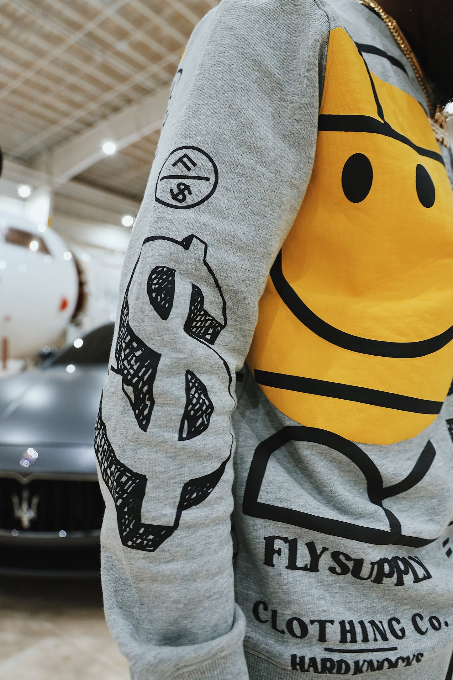 Rich Crewneck Sweater (Heather Grey)