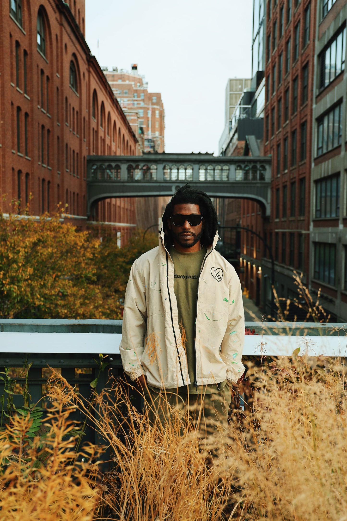 Dues Paid (Military Green - Oversize)