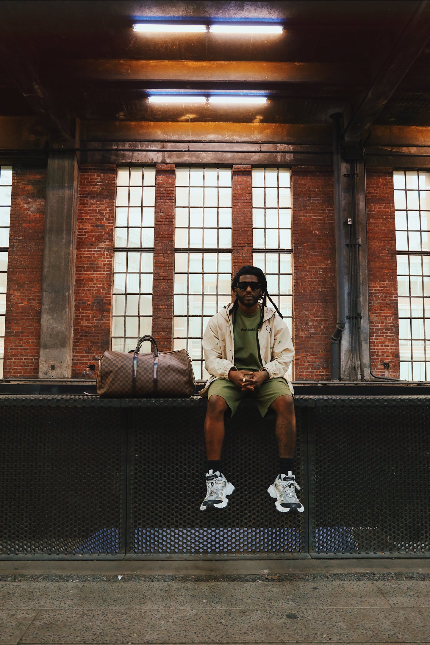 Dues Paid (Military Green - Oversize)