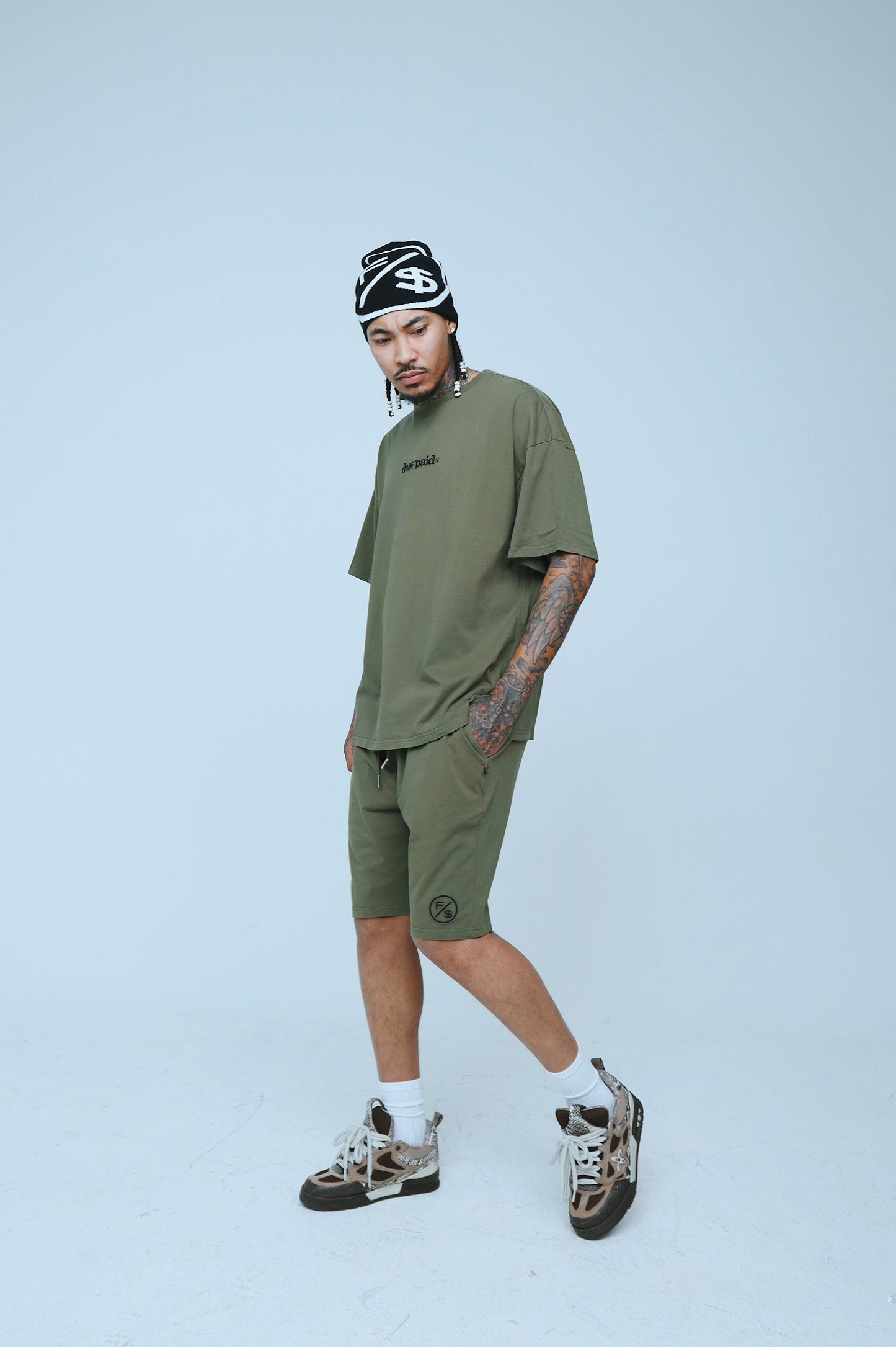 Dues Paid (Military Green - Oversize)