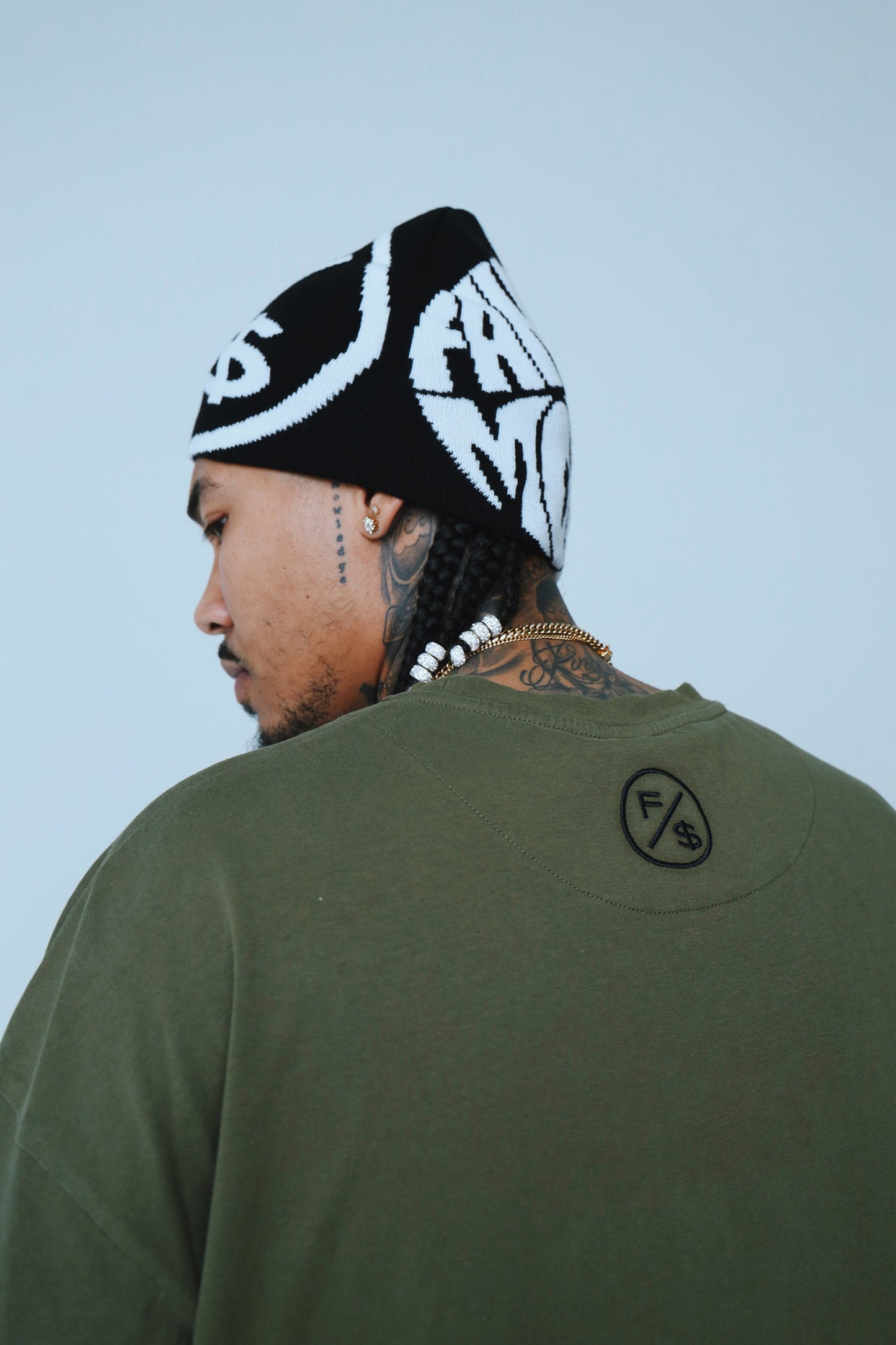 Dues Paid (Military Green - Oversize)