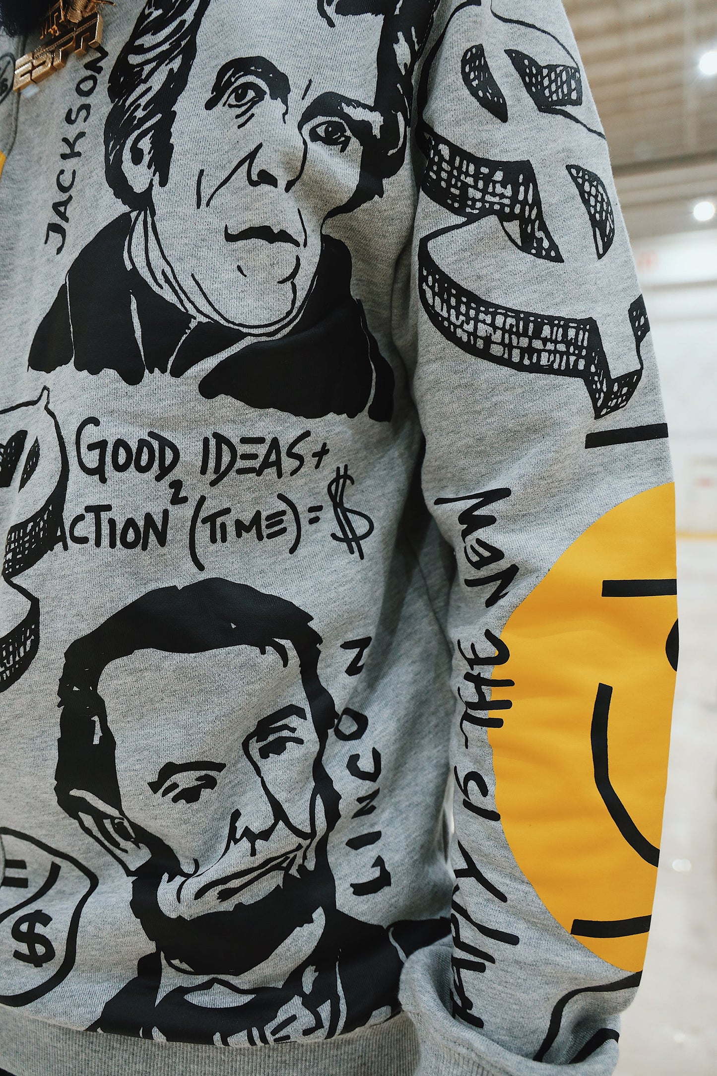 Rich Crewneck Sweater (Heather Grey)