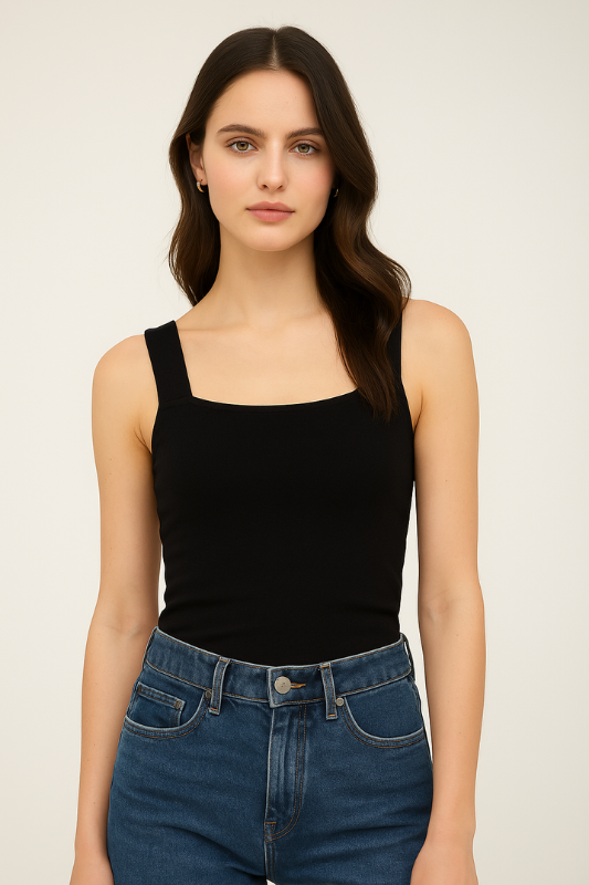 The Workshop Studio:  Sculpt Knit Tank Top by Luxe Basics