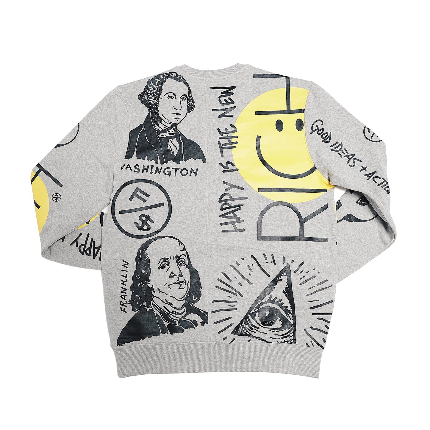 Rich Crewneck Sweater (Heather Grey)