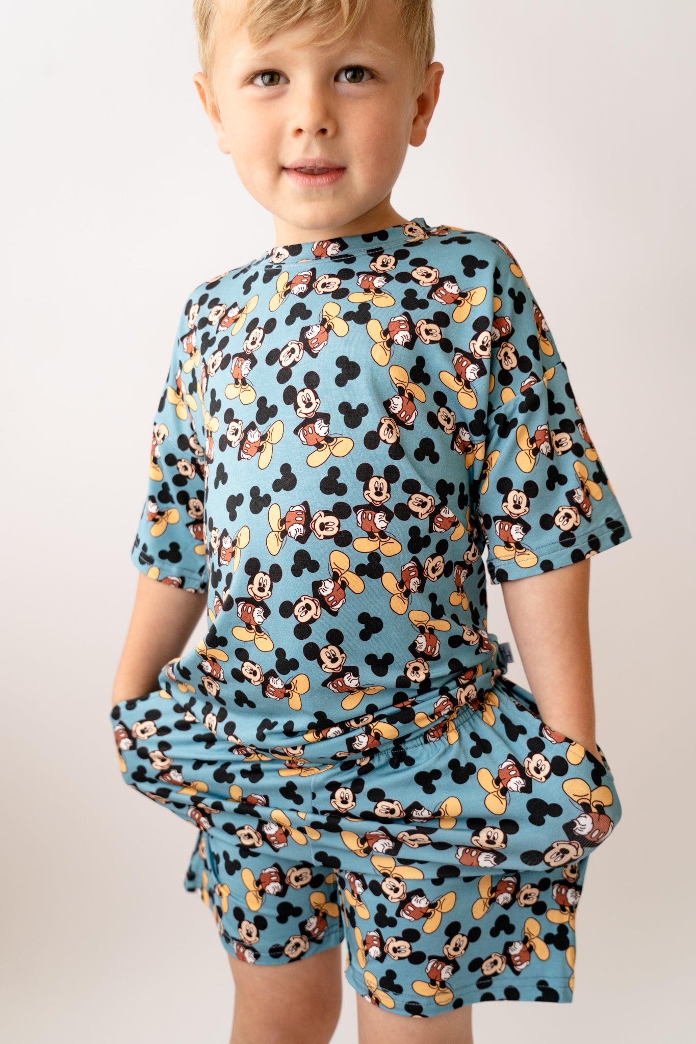 Vintage Mickey Boys Casual Set