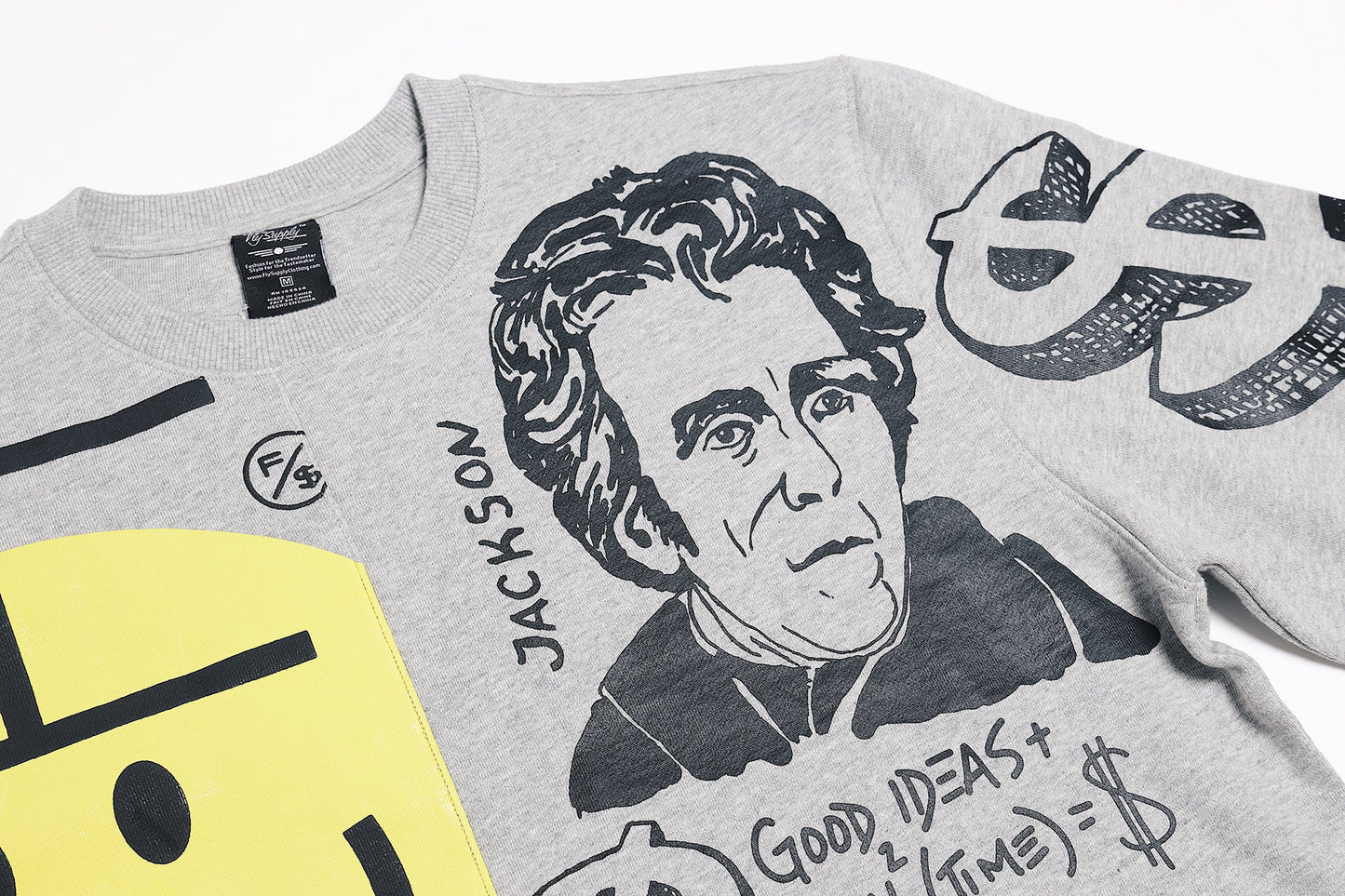 Rich Crewneck Sweater (Heather Grey)