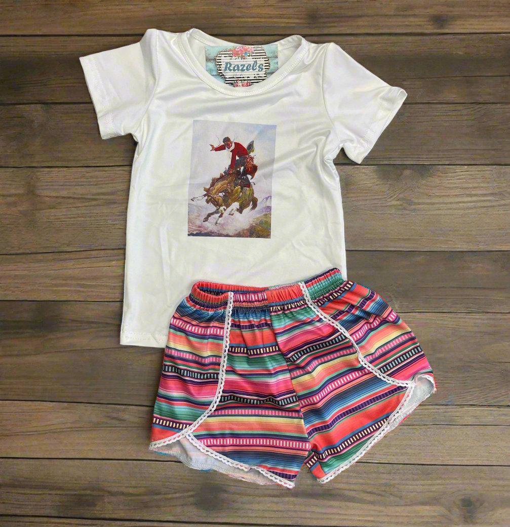 Serape Summer Shorts