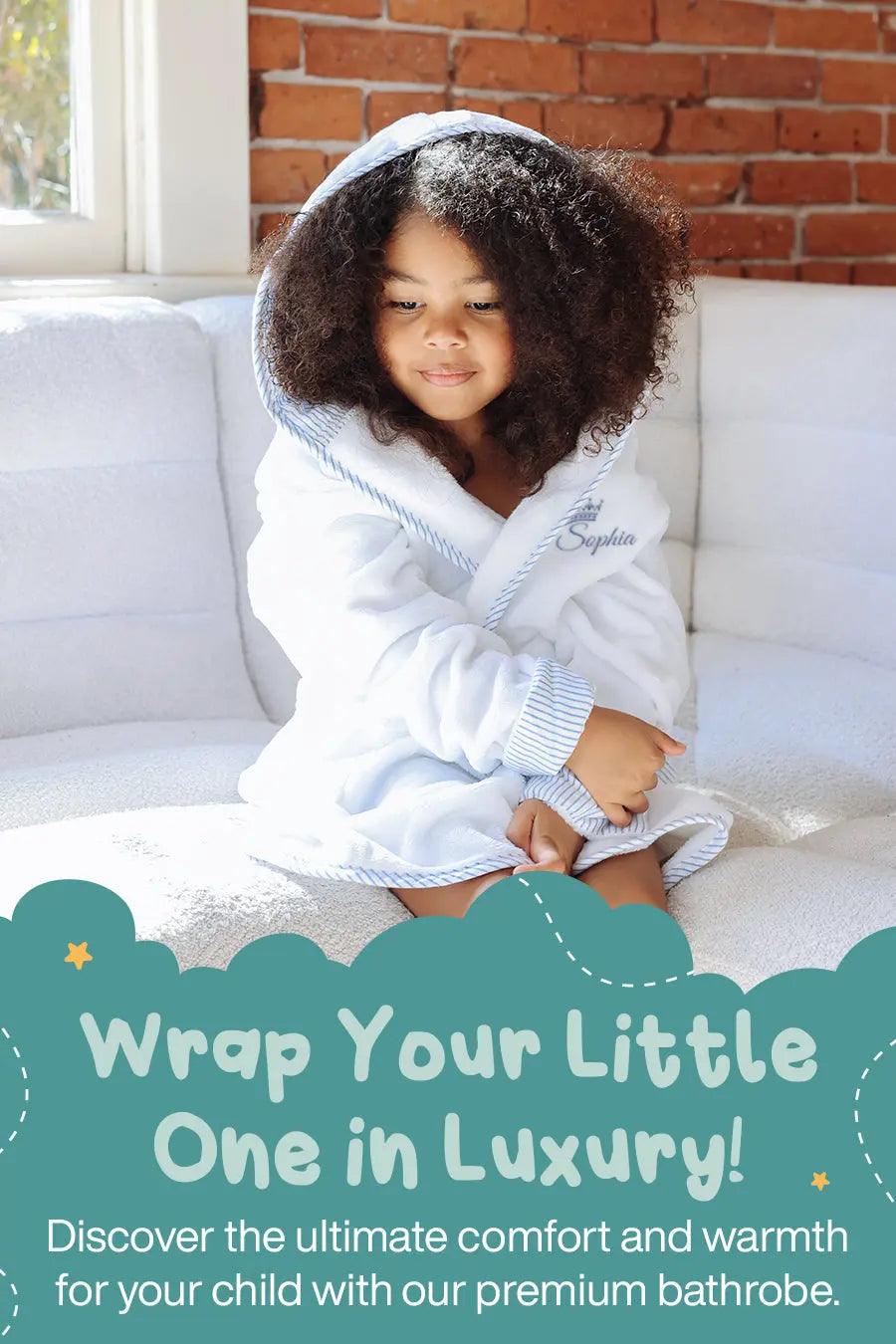 Kids Plush Robe – Ultra Soft, Safe & Cozy for Toddlers & Kids