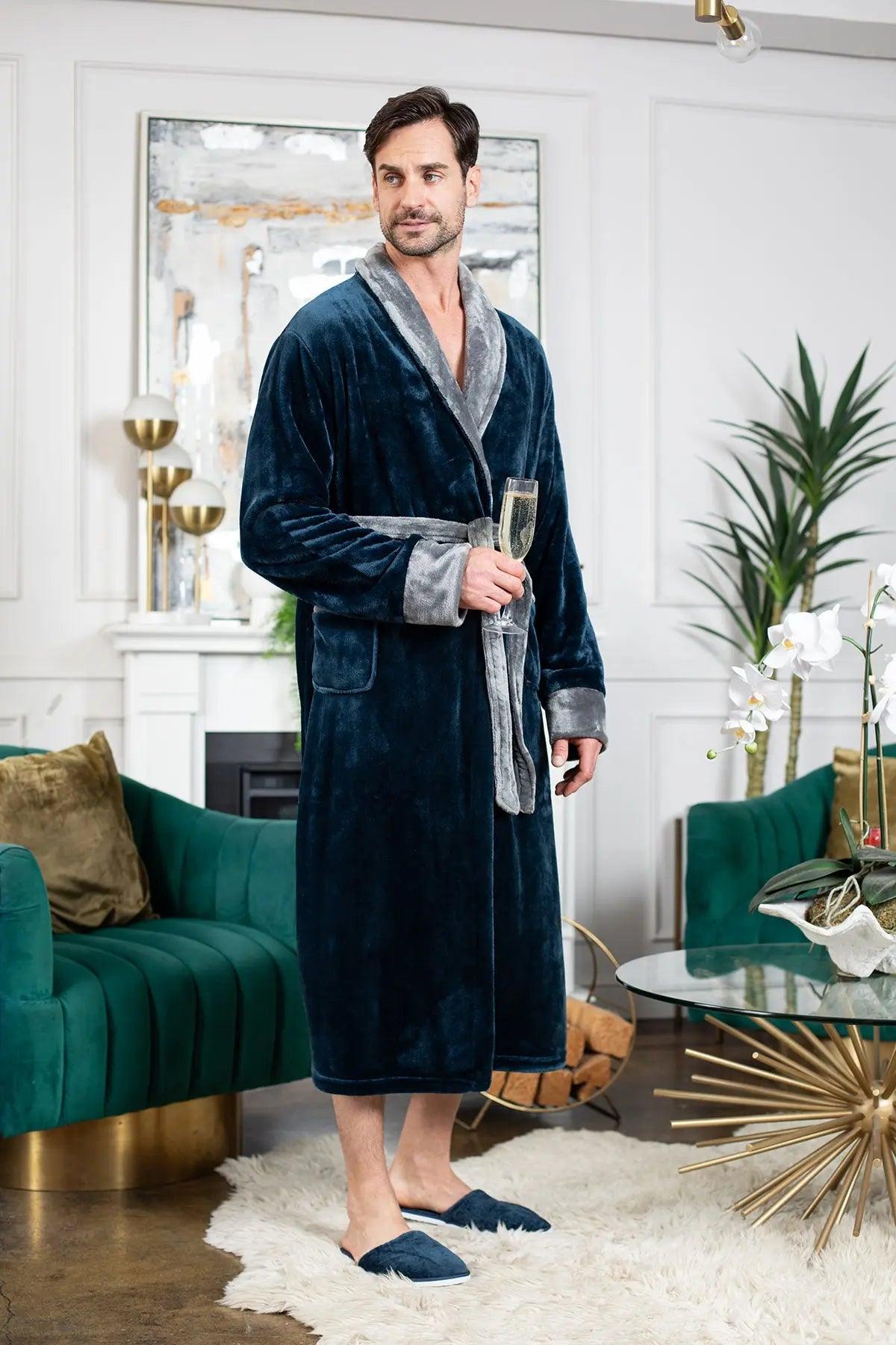 Cozy Mens Plush Robes – Built for Comfort, Designed to Last